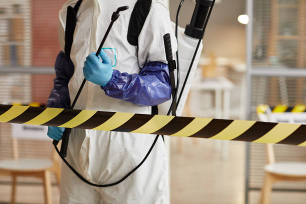 Professional Sewage Cleanup technician working in Hilmar, CA